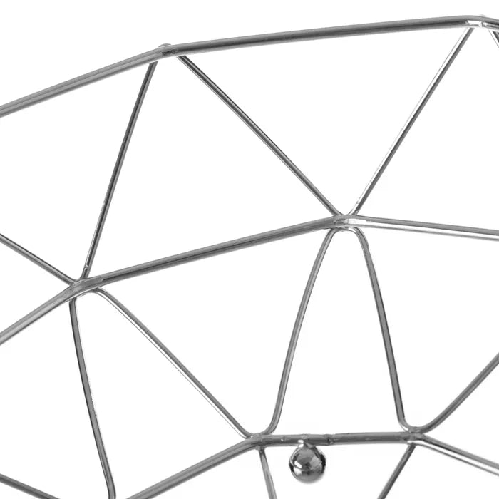 Frutero metal cromado 26,50 x 26,50 x 10,50 cm