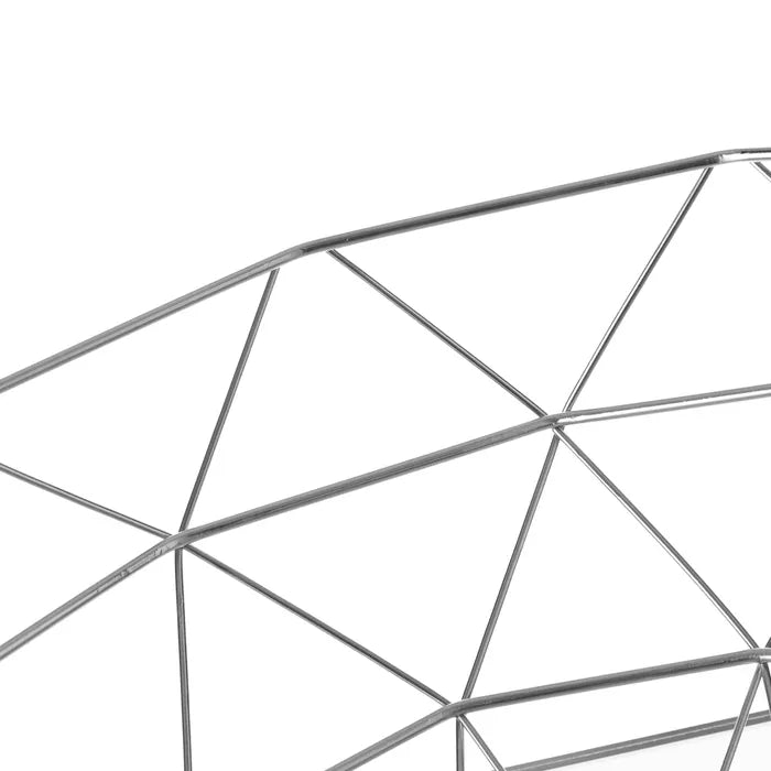 Frutero metal cromado 33,50 x 33,50 x 15,50 cm