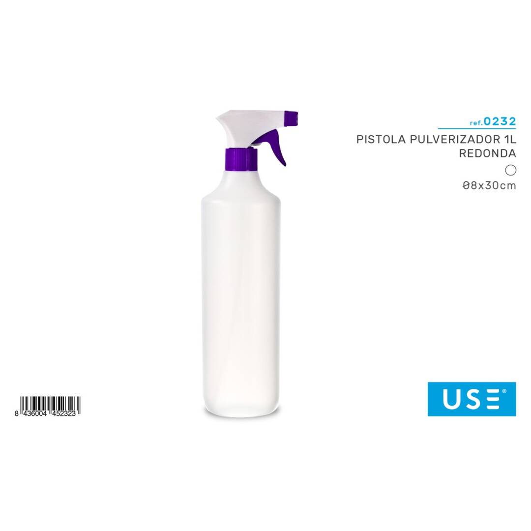 Pistola pulverizador 1 l redonda