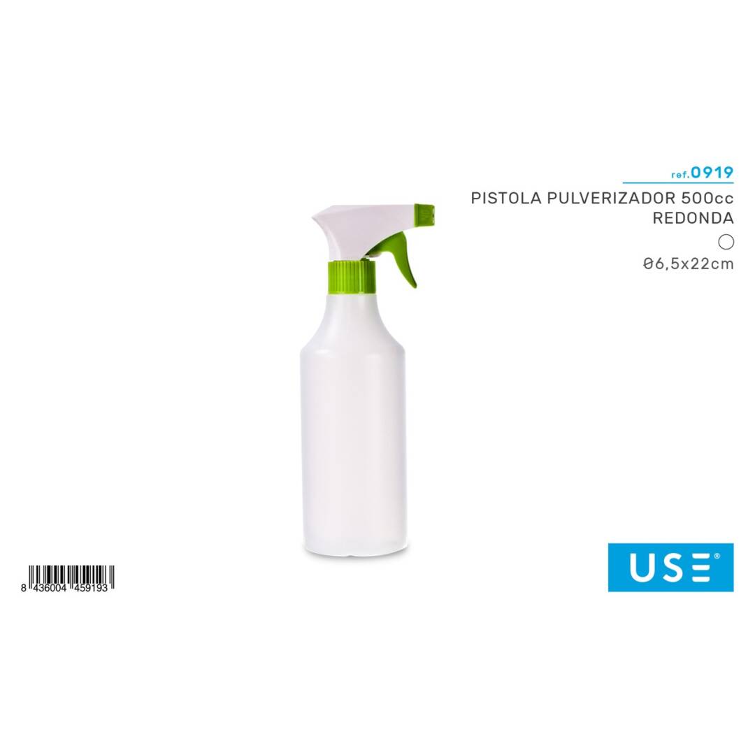 Pistola pulverizador 0.5 l redonda