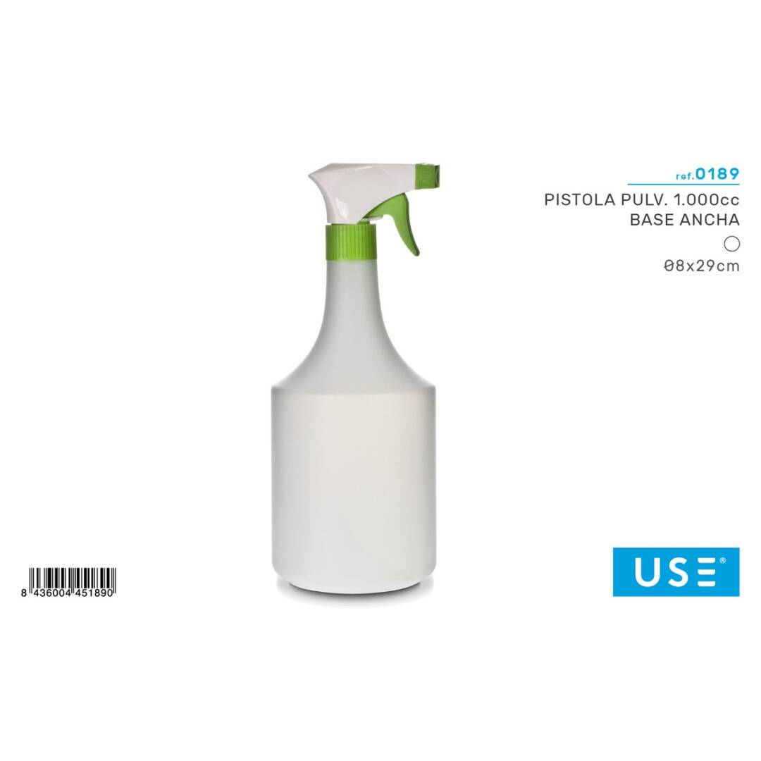 Pistola pulverizador 1000ml base ancha