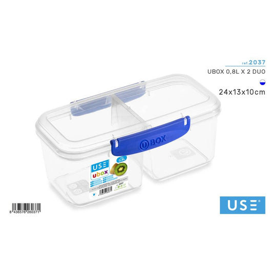 UBOX 0,8L X 2 - DUO