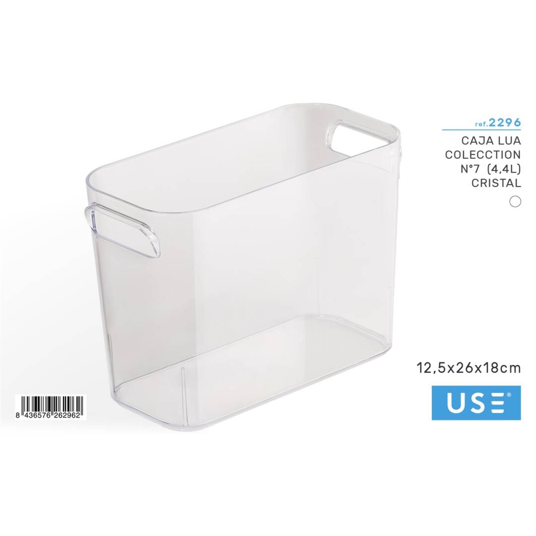 Caja lua collection nº7 transparente (4.4l)