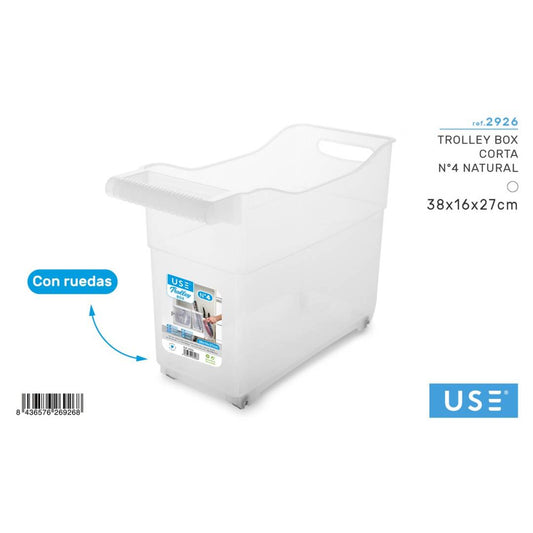 Trolley box corta nº4 natural