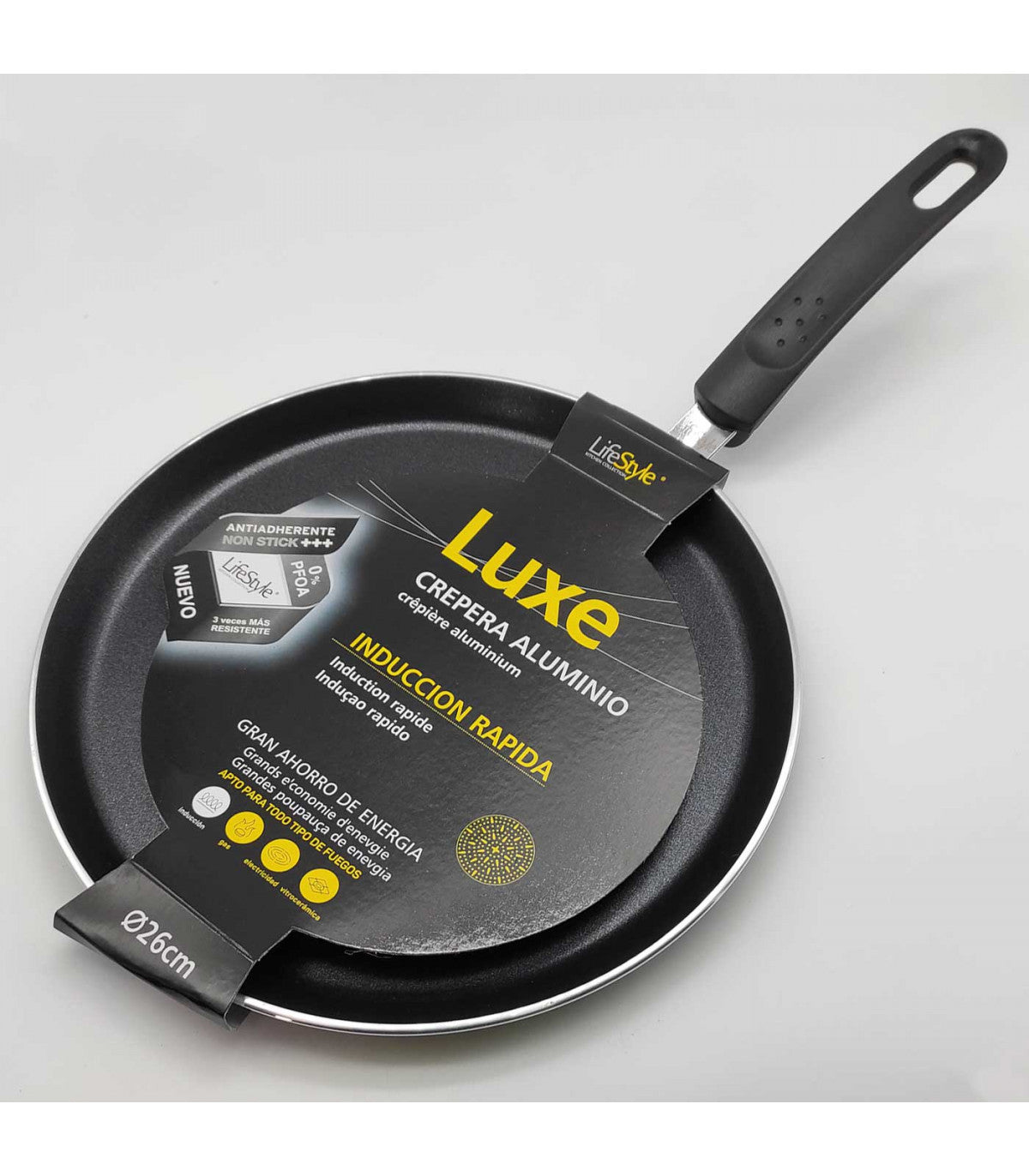 Crepera de aluminio