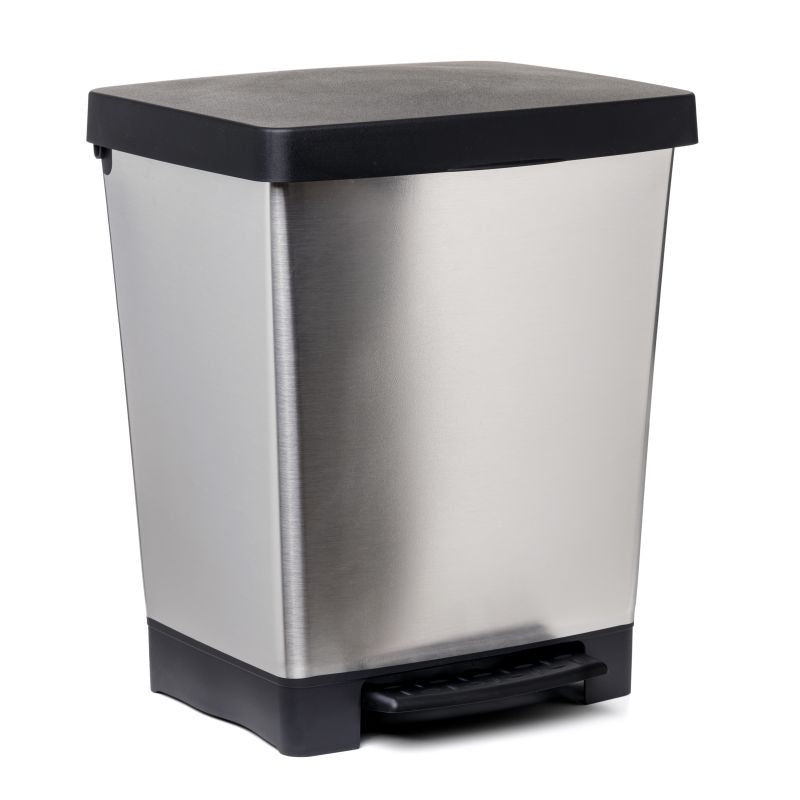 Cubo pedal cubik - steel gris