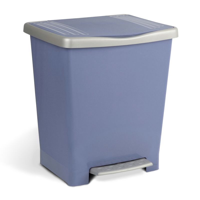 Cubo pedal millenium azul