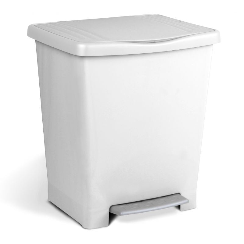 Cubo pedal millenium blanco