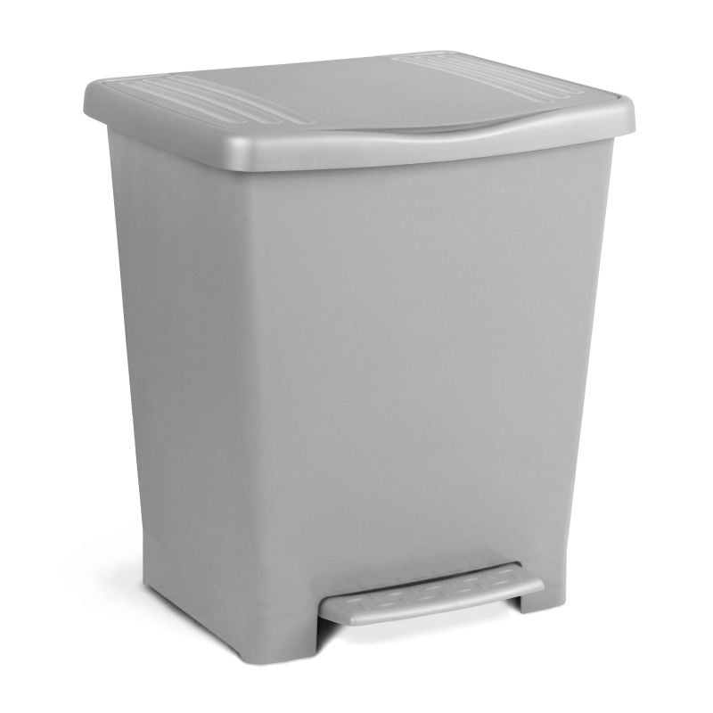 Cubo pedal millenium gris