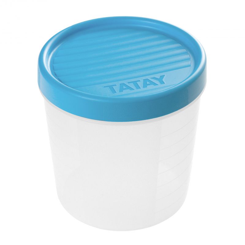 Contenedor alim. Twist 1l azul