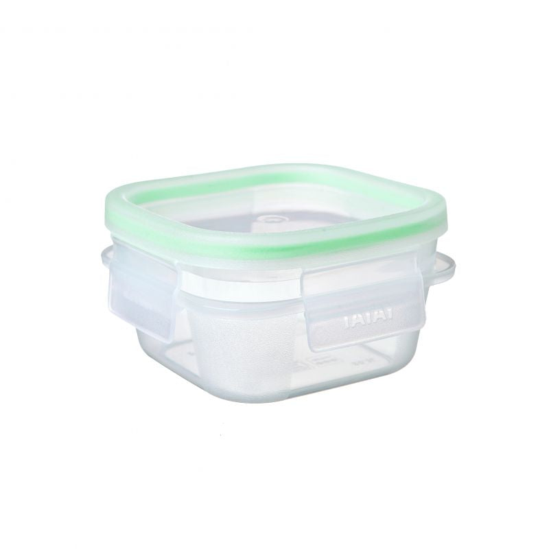 Contenedor alim. Clip safe 0,3l transp-verde