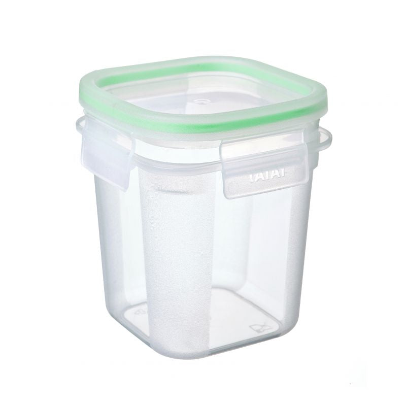 Contenedor alim.Clip safe 0,7l transp-verde