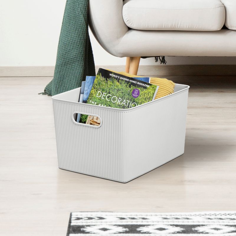 Cesta xl 22l baobab blanco pergamon