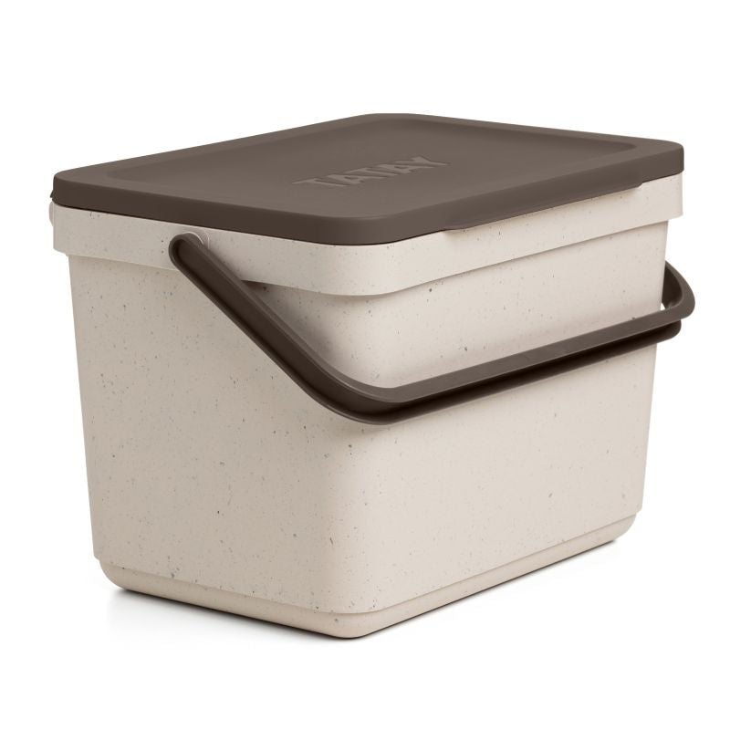 Cubo orgánico 6l smart sin soporte ecohome