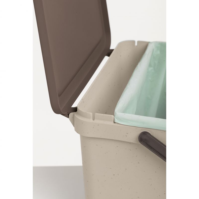 Cubo orgánico 6l smart sin soporte ecohome