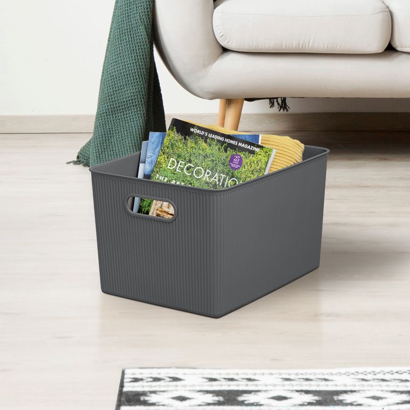 Cesta xl 22l baobab gris antracita