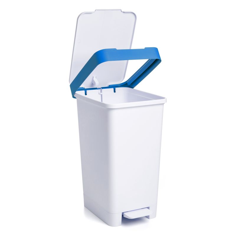 Cubo pedal 25l smart azul r.