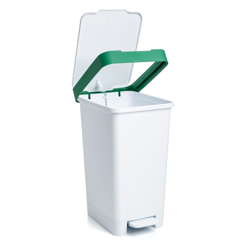 Cubo pedal 25l smart verde r.