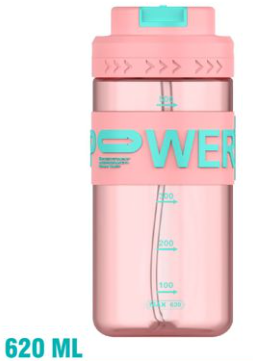 Cantimplora POWER ROSA 620ML