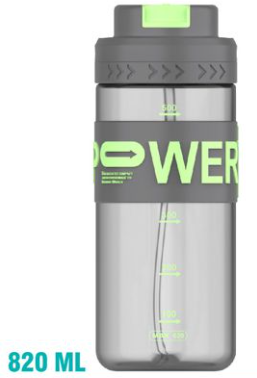 Cantimplora POWER NEGRA 820ML