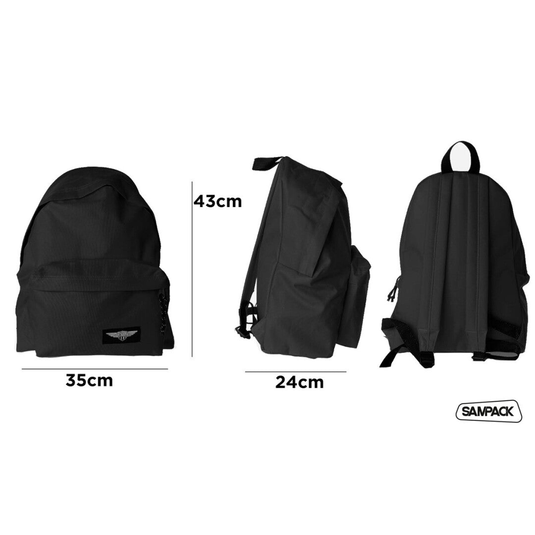 Mochila eco grande negro