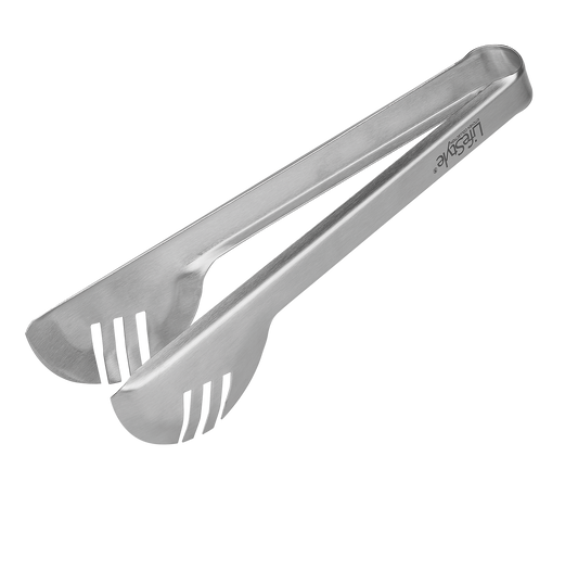 Pinza ensalada inox 23 cm