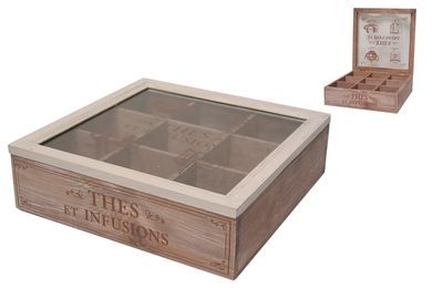 Caja infusiones 9 dptos country