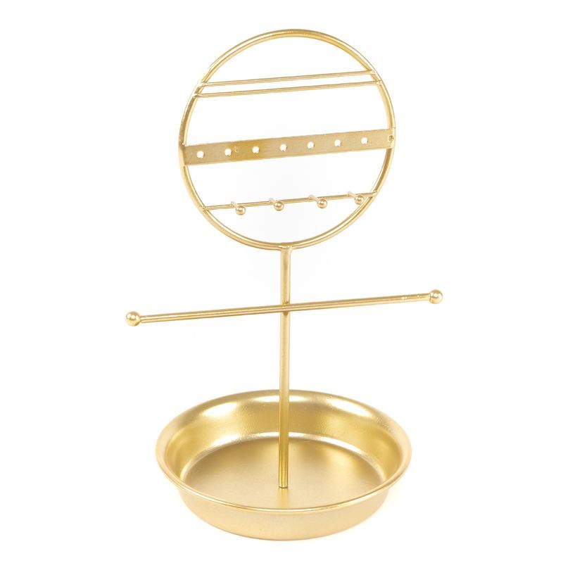 Soporte bisuteria base oro