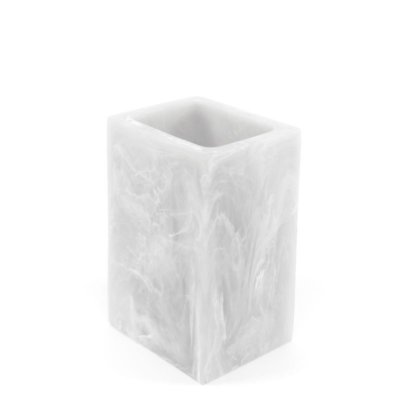 Vaso marmol translucido blanco