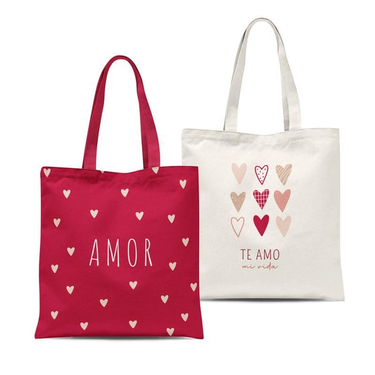 Bolsa algodon amor