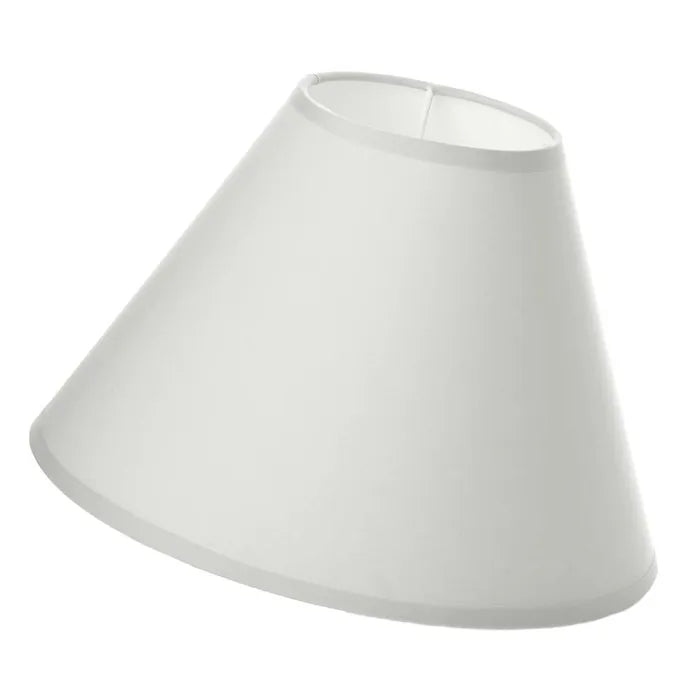 Pantalla lámpara poliéster-pp gris 25 x 10 x 17,50 cm