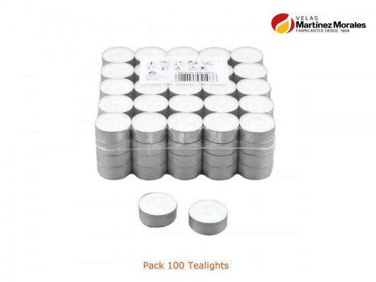 Pack 100 tealights