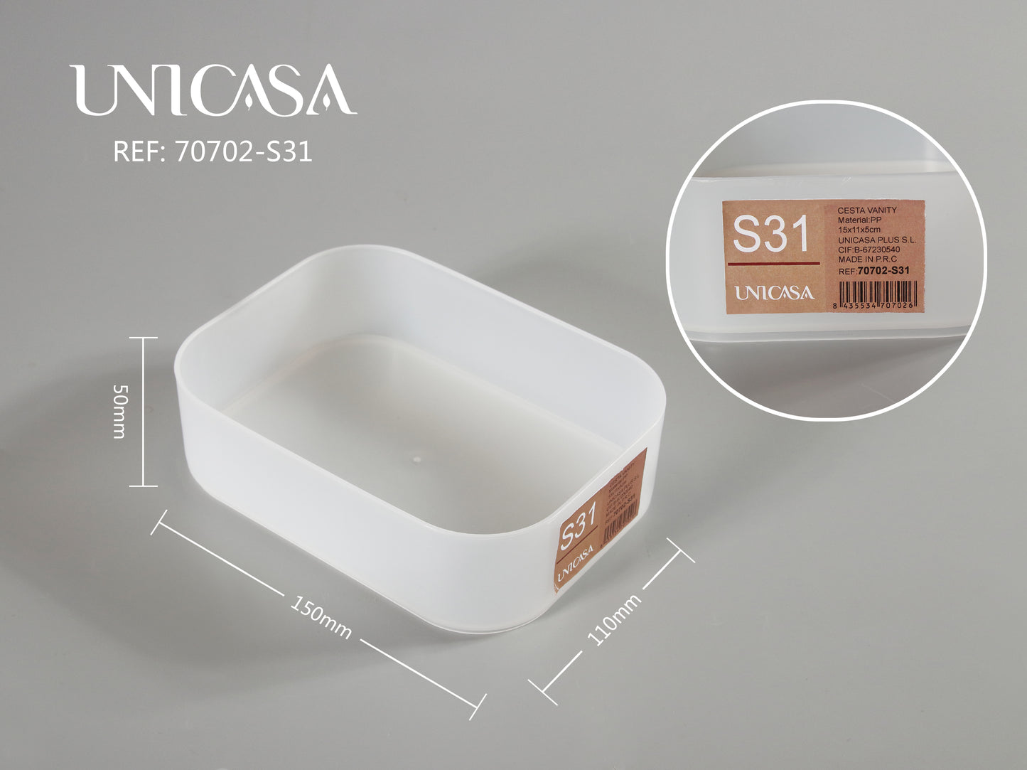 Cesta vanity