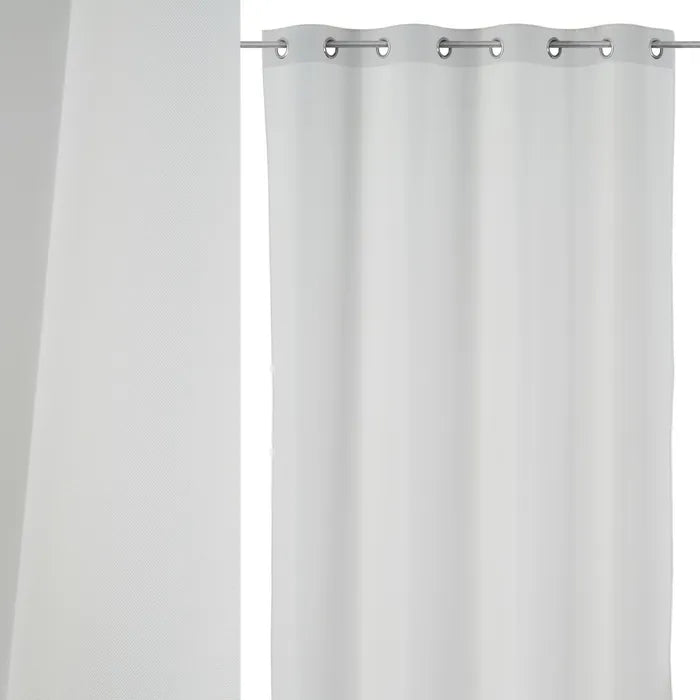 Cortina loneta (oxford) blanca 140 x 260 cm