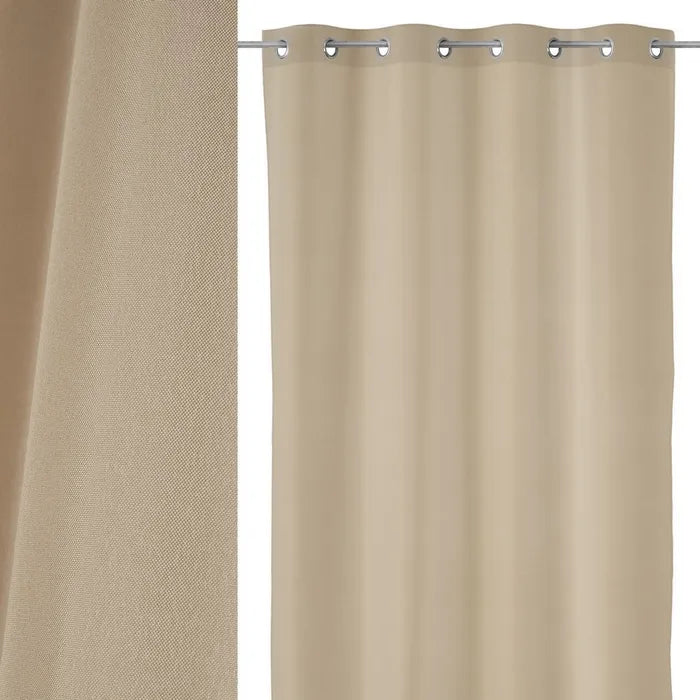 Cortina loneta (oxford) Beige 140 x 260 cm