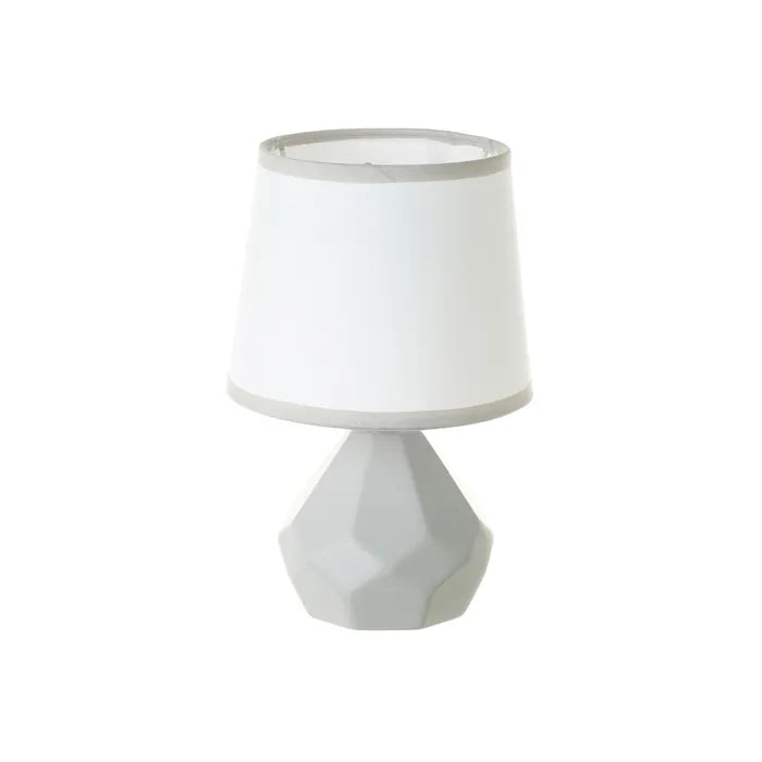 Lámpara cerámica gris 15 x 15 x 23,50 cm