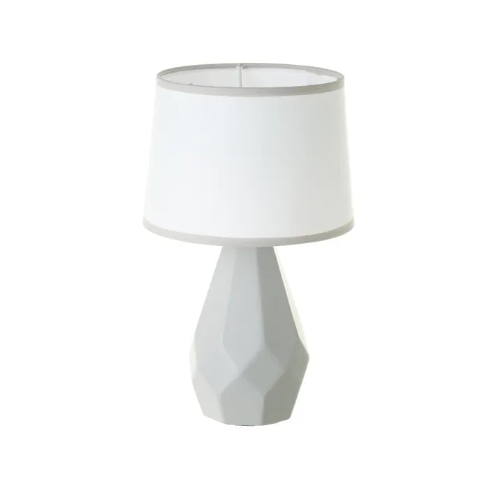 Lámpara cerámica gris 20 x 20 x 32,50 cm