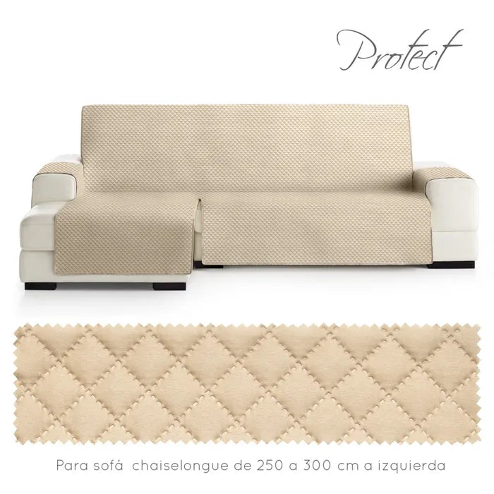 Cubre chaiselongue izquierda de 250 a 300 cm 240 x 220 cm