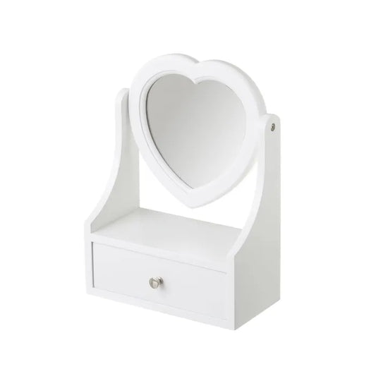 Joyero mdf blanco 18 x 9 x 25 cm