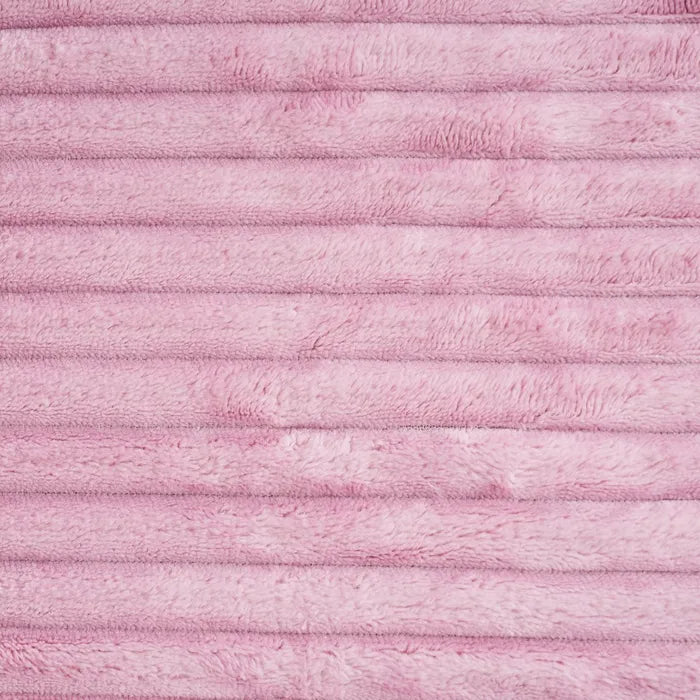 Manta franela-sherpa berlín rosa