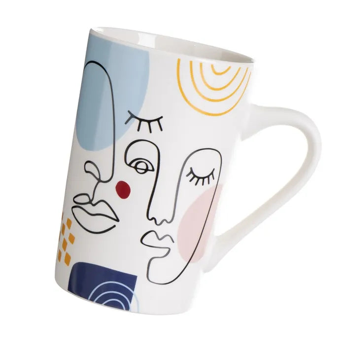 Taza mug 370 cc cerámica 11,70 x 8 x 12,20 cm