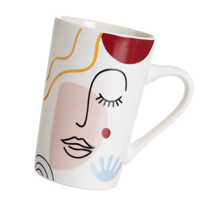 Taza mug 370 cc cerámica 11,70 x 8 x 12,20 cm