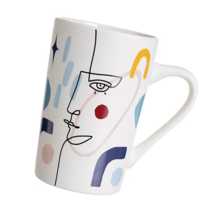 Taza mug 370 cc cerámica 11,70 x 8 x 12,20 cm