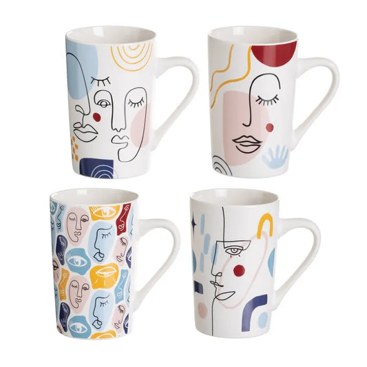 Taza mug 370 cc cerámica 11,70 x 8 x 12,20 cm