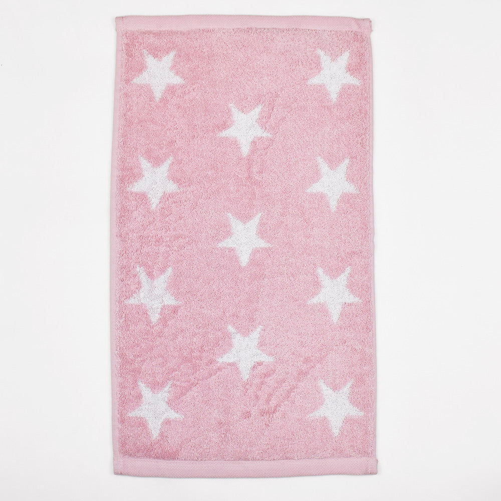Toallas rosa STARS