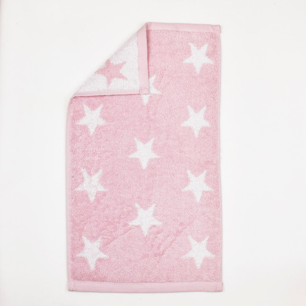 Toallas rosa STARS