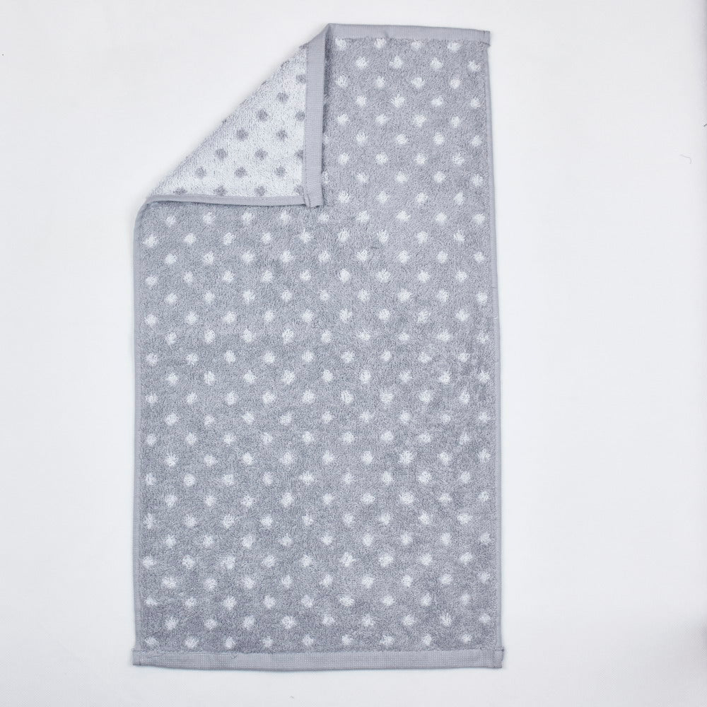 Toallas gris DOTS