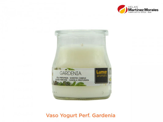 Vaso yogurt perf. Gardenia