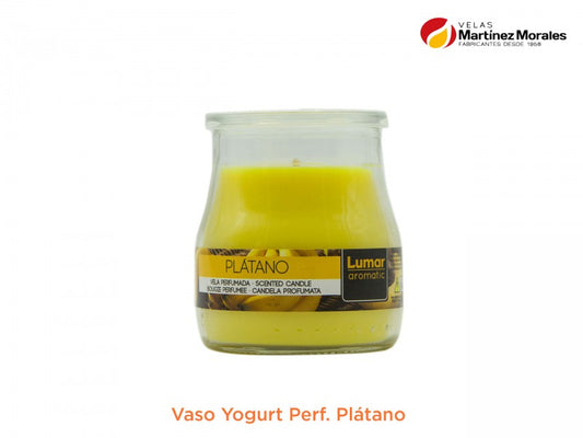 Vaso yogurt perf. Plátano