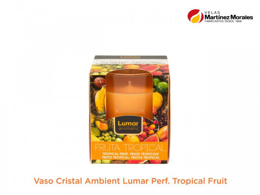 Vaso cristal lumar aromatic perf. Tropical fruit